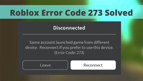 Error code 273 meaning - If you're developing a Roblox game and intend to include a tutorial section, you'll need to use the teleport function to bring the player to that area.